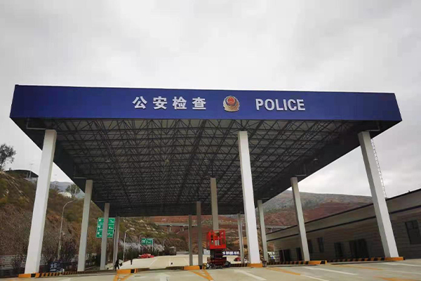 河西网架结构屋顶